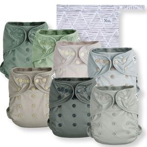 Nora's Nursery Morning Dew cloth diaper cover set